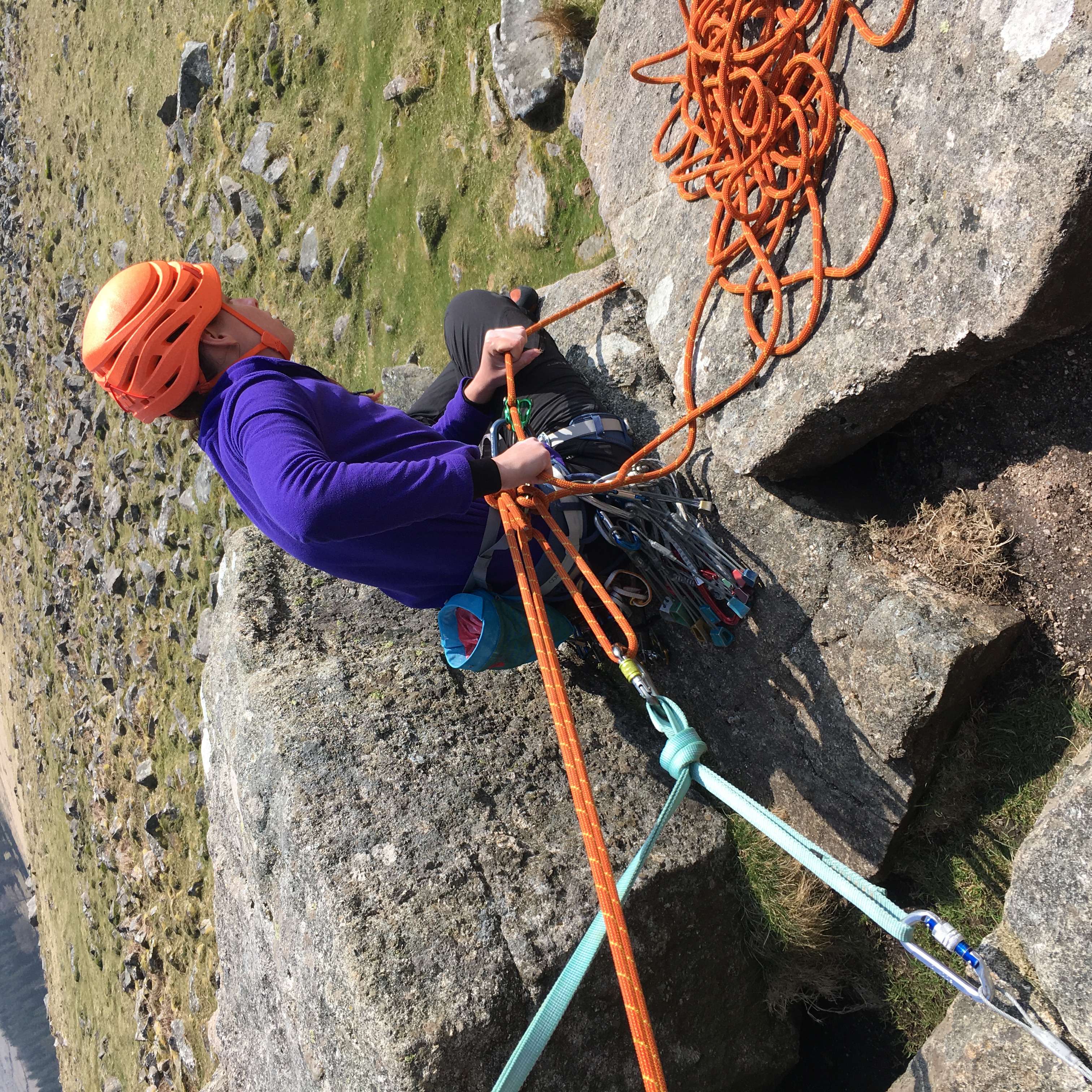 Rock Climbing Instructor Training